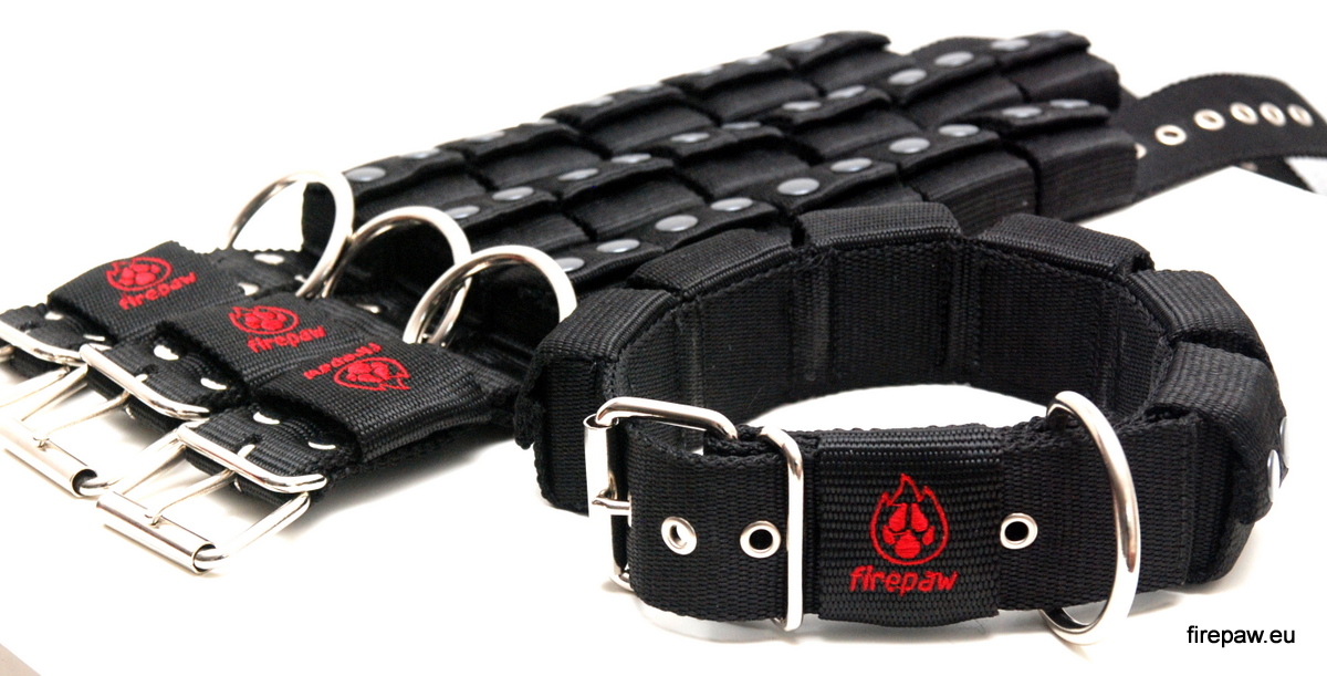 Firepaw Weighted Dog Training Collar - Firepaw Dog Treadmills - For Dogs  with a Temper